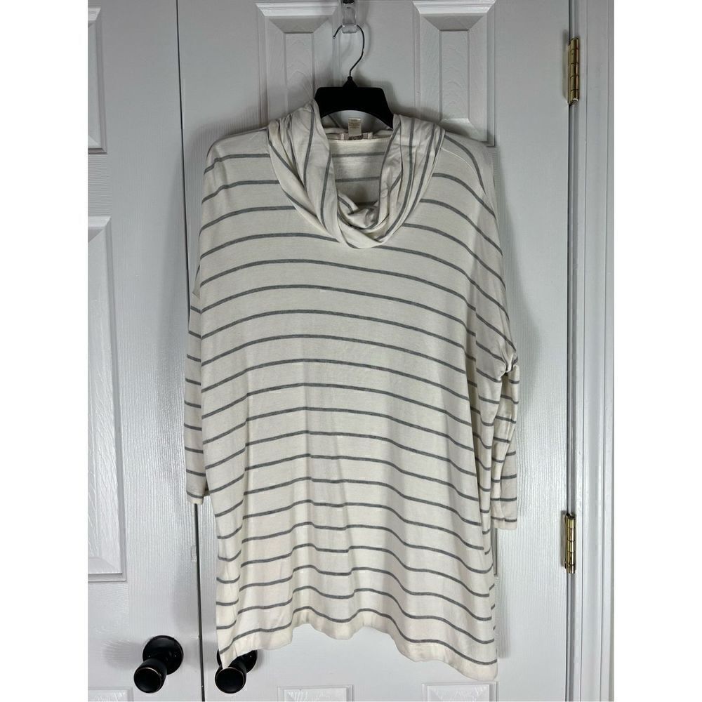 Loft Outlet Striped Womens Tunic Size M